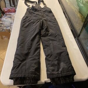 Sport Essential Bib Overalls Snowpants Large Youth Black